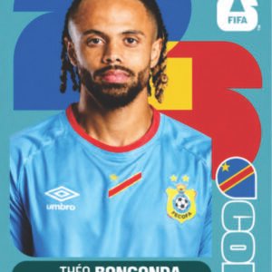 Figurinha COD 14 - Théo Bongonda - RD Congo